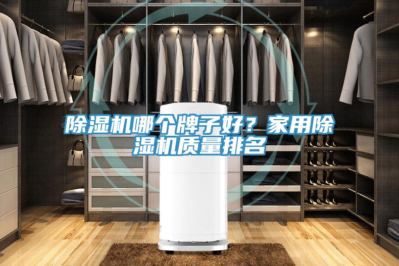 除濕機哪個牌子好？家用除濕機質量排名