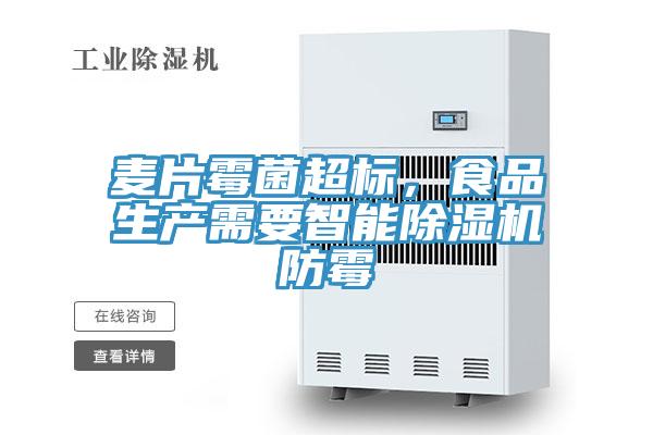 麥片霉菌超標(biāo)，食品生產(chǎn)需要智能除濕機防霉
