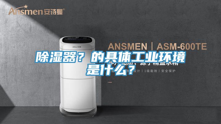 除濕器？的具體工業(yè)環(huán)境是什么？