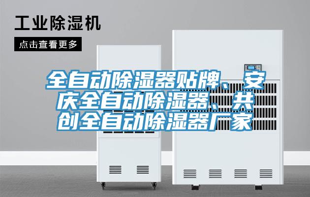全自動除濕器貼牌、安慶全自動除濕器、共創(chuàng)全自動除濕器廠家
