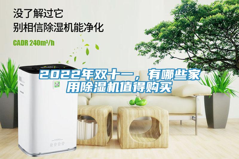 2022年雙十一，有哪些家用除濕機值得購買