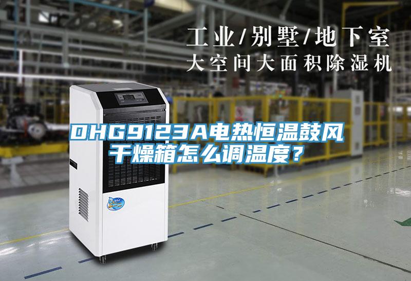 DHG9123A電熱恒溫鼓風干燥箱怎么調(diào)溫度？