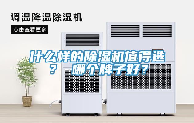 什么樣的除濕機(jī)值得選？ 哪個牌子好？