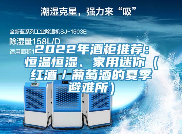 2022年酒柜推薦：恒溫恒濕、家用迷你（紅酒／葡萄酒的夏季避難所）