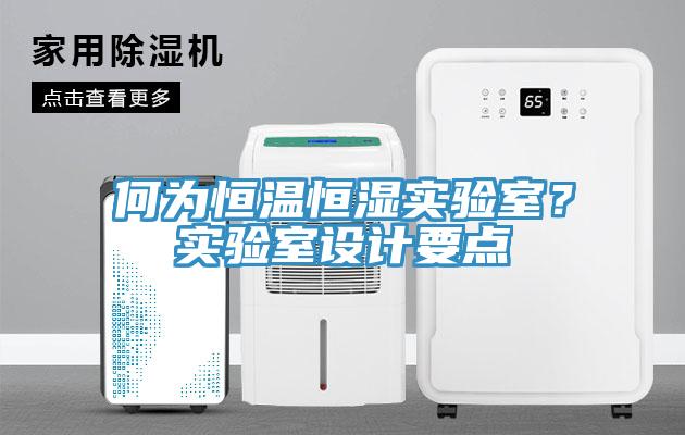 何為恒溫恒濕實驗室？實驗室設(shè)計要點