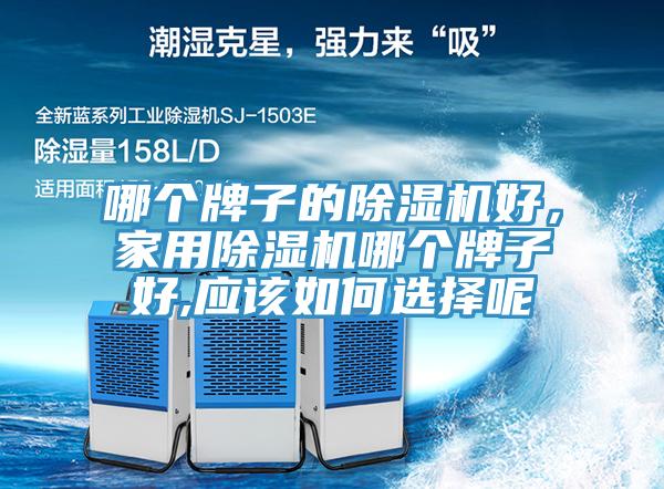 哪個牌子的除濕機(jī)好，家用除濕機(jī)哪個牌子好,應(yīng)該如何選擇呢