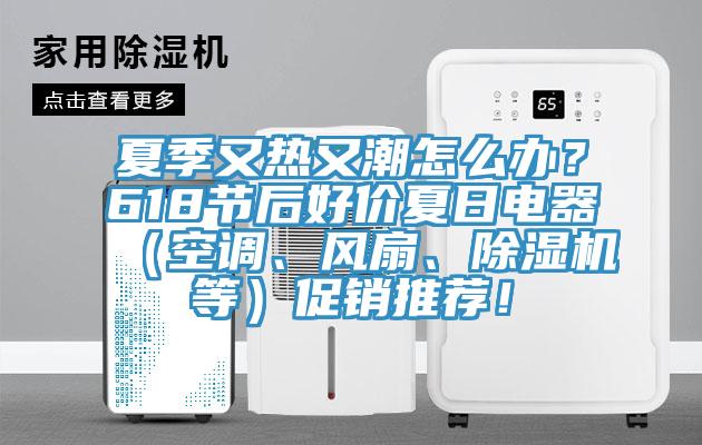 夏季又熱又潮怎么辦？618節(jié)后好價夏日電器（空調(diào)、風(fēng)扇、除濕機等）促銷推薦！