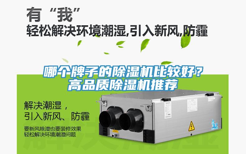 哪個牌子的除濕機比較好？高品質(zhì)除濕機推薦