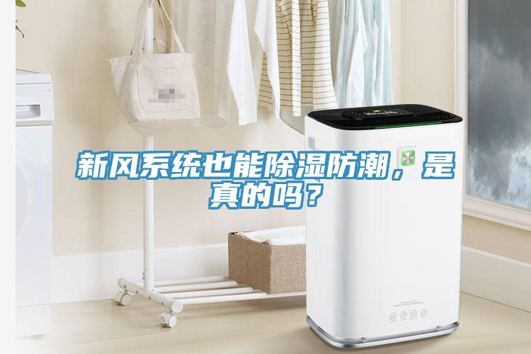 新風(fēng)系統(tǒng)也能除濕防潮，是真的嗎？