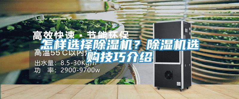 怎樣選擇除濕機(jī)？除濕機(jī)選購技巧介紹