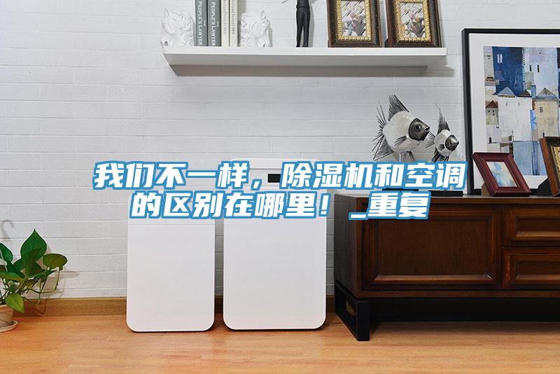 我們不一樣，除濕機(jī)和空調(diào)的區(qū)別在哪里！_重復(fù)