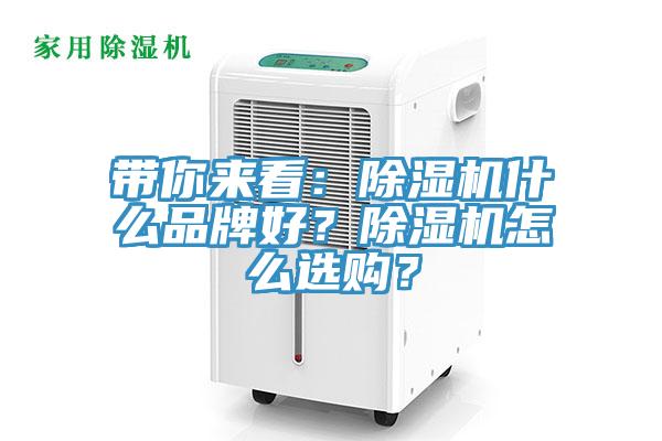 帶你來看：除濕機什么品牌好？除濕機怎么選購？