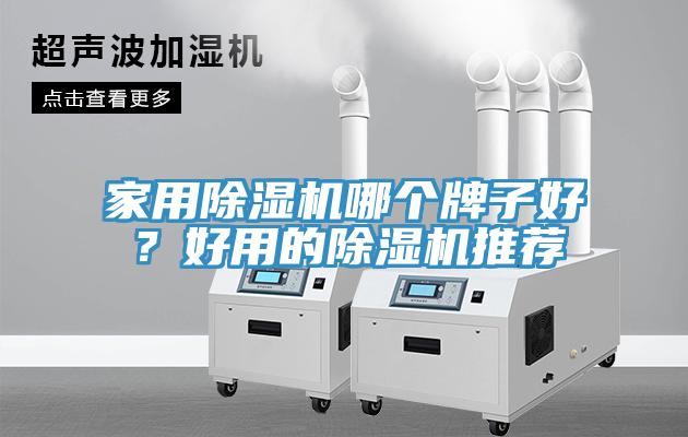 家用除濕機(jī)哪個牌子好？好用的除濕機(jī)推薦
