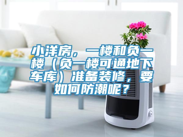 小洋房，一樓和負(fù)一樓（負(fù)一樓可通地下車庫(kù)）準(zhǔn)備裝修，要如何防潮呢？