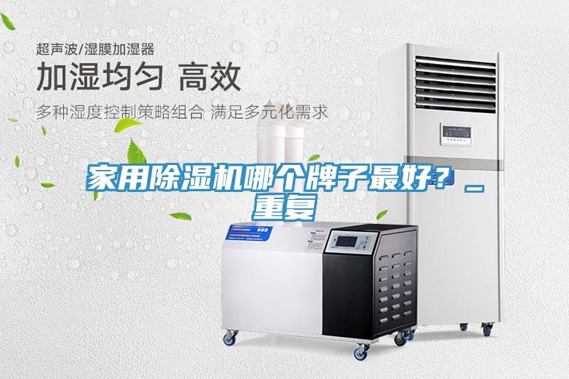 家用除濕機(jī)哪個牌子最好？_重復(fù)
