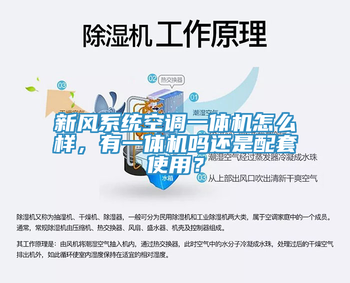 新風系統(tǒng)空調一體機怎么樣，有一體機嗎還是配套使用？