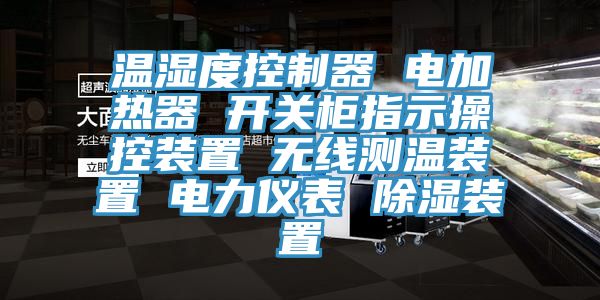 溫濕度控制器 電加熱器 開(kāi)關(guān)柜指示操控裝置 無(wú)線測(cè)溫裝置 電力儀表 除濕裝置