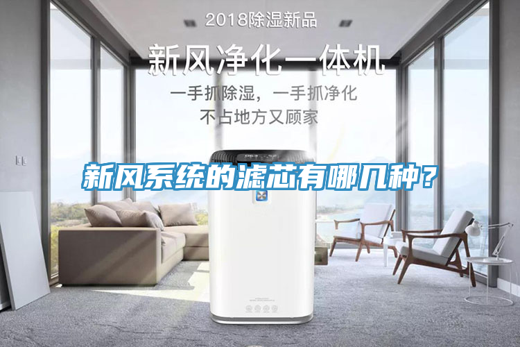 新風(fēng)系統(tǒng)的濾芯有哪幾種？