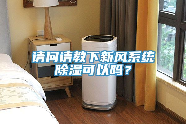 請(qǐng)問(wèn)請(qǐng)教下新風(fēng)系統(tǒng)除濕可以嗎？