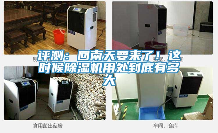 評測：回南天要來了！這時候除濕機用處到底有多大