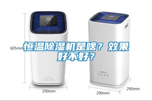 恒溫除濕機(jī)是啥？效果好不好？