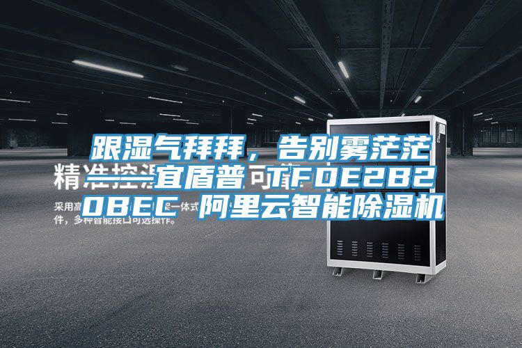跟濕氣拜拜，告別霧茫?！硕芷?TFDE2B20BEC 阿里云智能除濕機(jī)