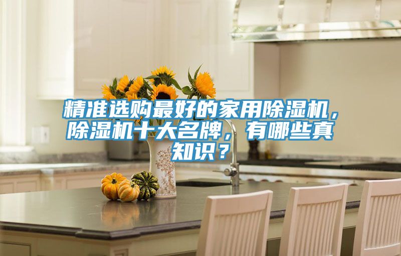 精準(zhǔn)選購(gòu)最好的家用除濕機(jī)，除濕機(jī)十大名牌，有哪些真知識(shí)？