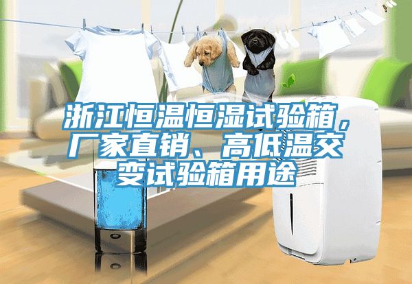 浙江恒溫恒濕試驗(yàn)箱，廠家直銷、高低溫交變?cè)囼?yàn)箱用途