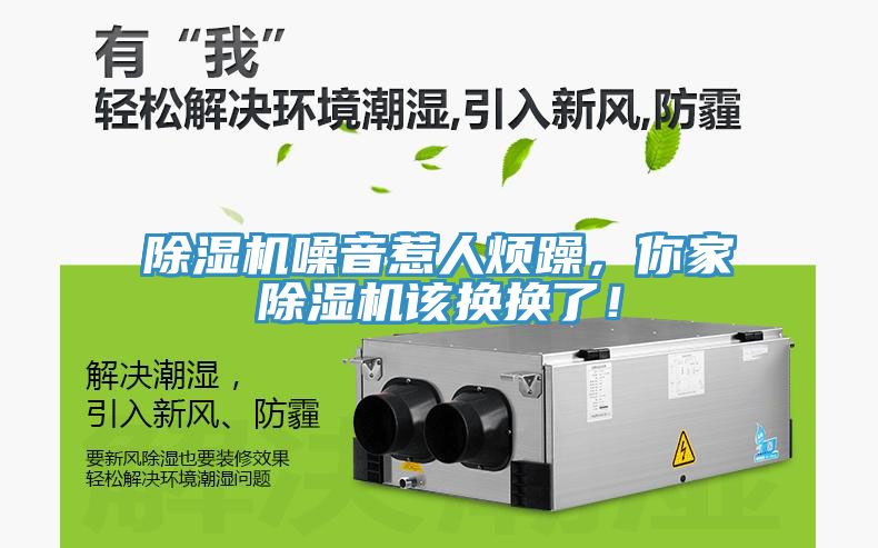 除濕機噪音惹人煩躁，你家除濕機該換換了！
