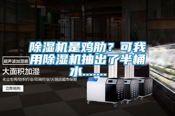 除濕機(jī)是雞肋？可我用除濕機(jī)抽出了半桶水.......